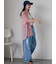 2WAY袖シアーシャツ