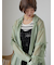 2WAY袖シアーシャツ