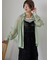 2WAY袖シアーシャツ