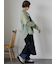 2WAY袖シアーシャツ