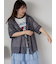 2WAY袖シアーシャツ