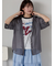 2WAY袖シアーシャツ