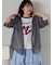 2WAY袖シアーシャツ
