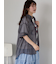 2WAY袖シアーシャツ