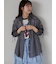 2WAY袖シアーシャツ
