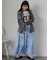 2WAY袖シアーシャツ