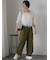 ◎スクエアレースブラウス