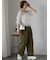 ◎スクエアレースブラウス