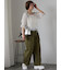 ◎スクエアレースブラウス
