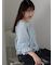 ◎スクエアレースブラウス