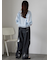 ◎スクエアレースブラウス