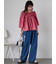◎シャーリングブラウス