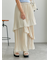 プリーツティアードスカート