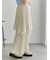 プリーツティアードスカート