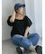 2WAYオフショルブラウス