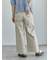 配色ステッチクロスウエストパンツ