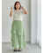 透かし柄半袖ニット