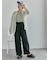 シアーバックリボンシャツ
