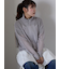 メッシュジップカーディガン