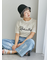 プレート付きハット