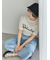 プレート付きハット