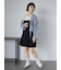 メッシュリボンカーディガン