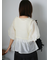 ◎ニットコンビバルーンスリーブブラウス