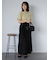シャーリングマーメイドスカート