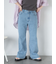 フレアデニムパンツ
