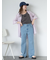 フレアデニムパンツ