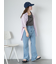 フレアデニムパンツ