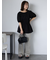 フレアデニムパンツ