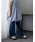 フレアデニムパンツ