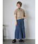 透かし編み襟付きカーディガン