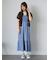 透かし編み襟付きカーディガン