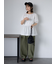 バックリボンペプラムブラウス