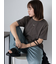 バックレイヤードカットソー