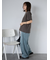 バックレイヤードカットソー