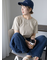 バックレイヤードカットソー