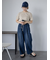 バックレイヤードカットソー