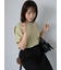 バックレイヤードカットソー