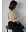 バックレイヤードカットソー