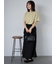 バックレイヤードカットソー