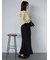 バックレイヤードカットソー