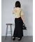 バックレイヤードカットソー