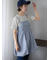 バックレイヤードカットソー
