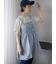 バックレイヤードカットソー