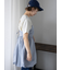 バックレイヤードカットソー
