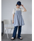 バックレイヤードカットソー