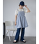 バックレイヤードカットソー